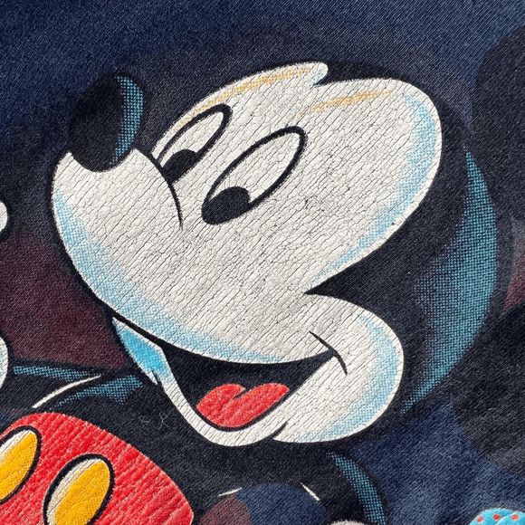 Vintage Late 90s Mickey Disney T-Shirt Orlando FL - Picture 4 of 5